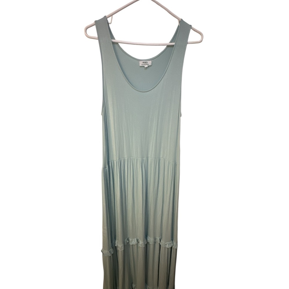 Piko Sleeveless Mint Dress